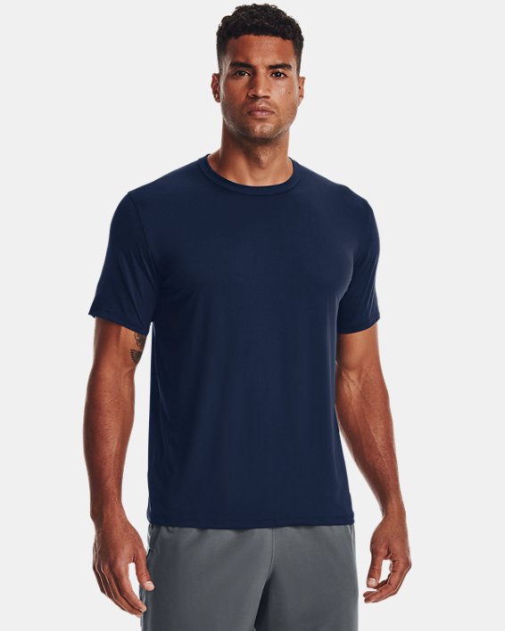 Men's UA Knockout T-Shirt, Navy, pdpMainDesktop image number 0